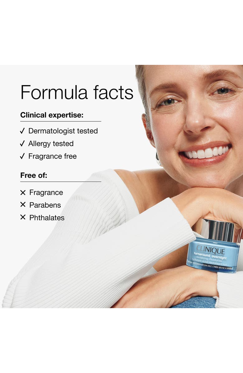 Clinique Turnaround Overnight Revitalizing Moisturizer, Alternate, color,