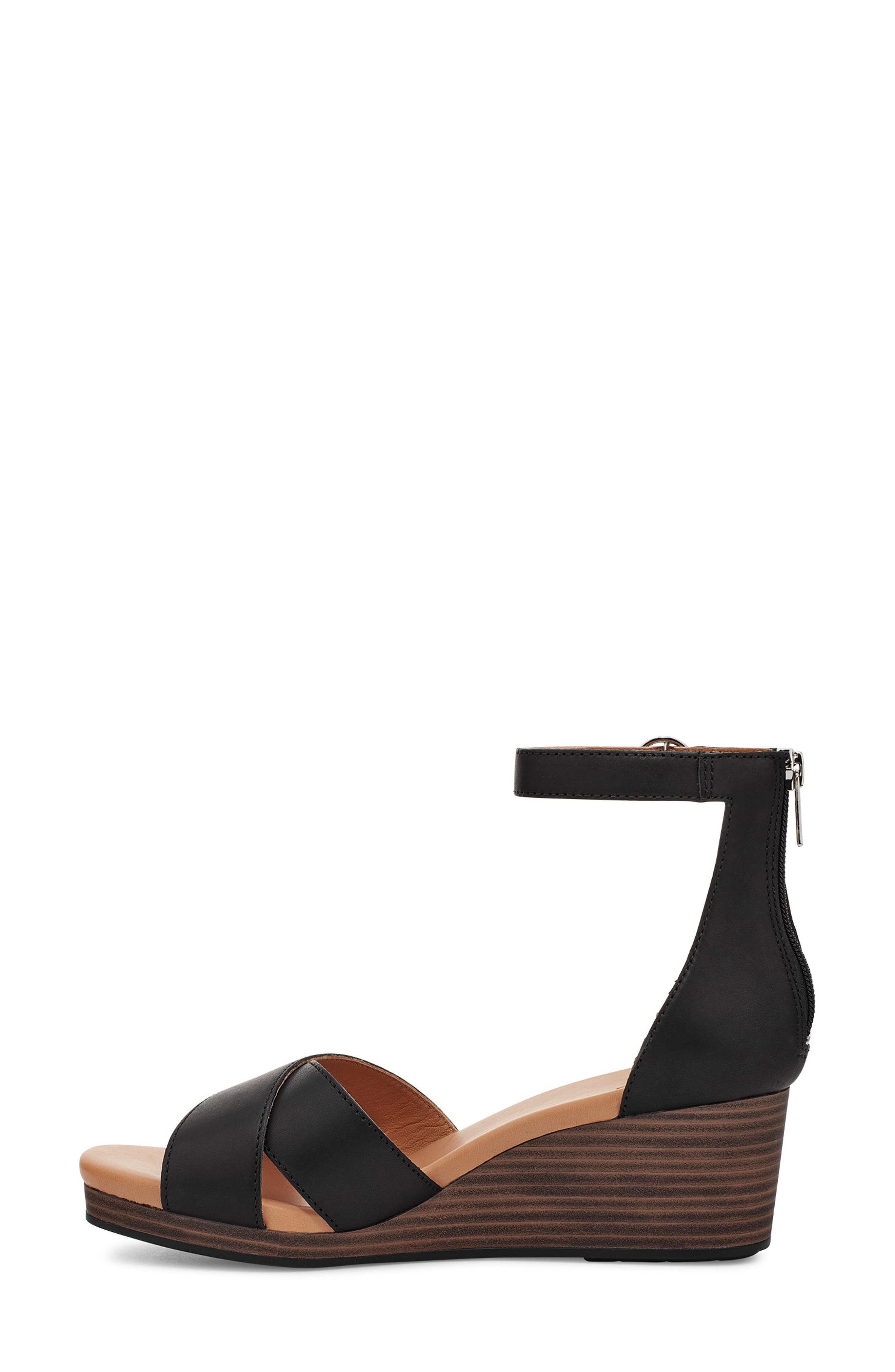 UGG<sup>®</sup> Eugenia Wedge Sandal, Alternate, color, 
