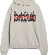 SANTO STUDIO Script Logo Cotton Fleece Hoodie