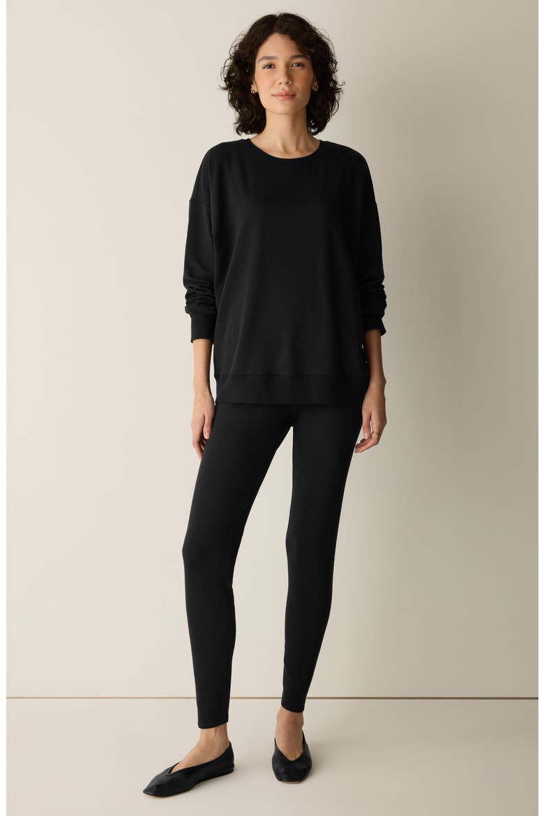 High Waist Ankle Leggings, Alternate, color, BLACK