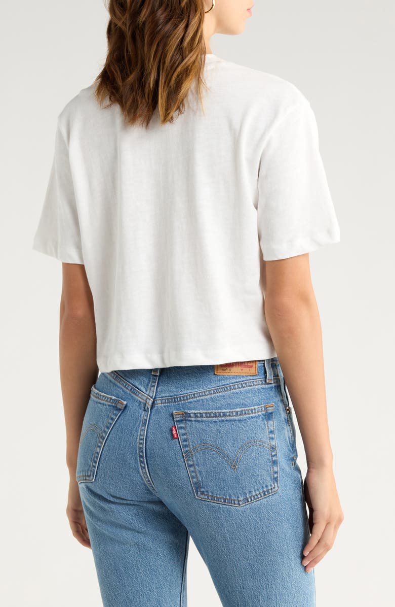 Junk Food Steelers Game Time Cotton Graphic Baby Tee, Alternate, color, Vintage White