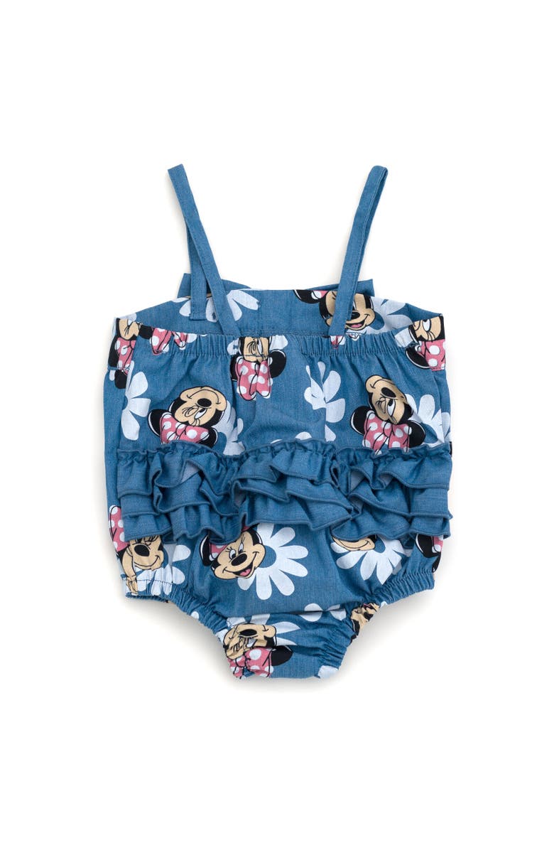 Disney Minnie Mouse Sleeveless Bubble Romper, Alternate, color, Blue