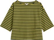 Seasalt Cornwall Buryan Stripe Organic Cotton T-Shirt