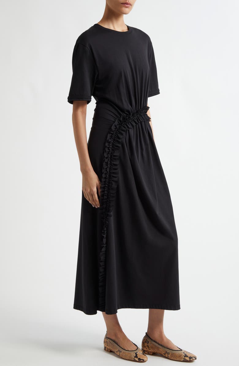 Ulla Johnson Lilia Organic Cotton Midi Dress, Alternate, color, 