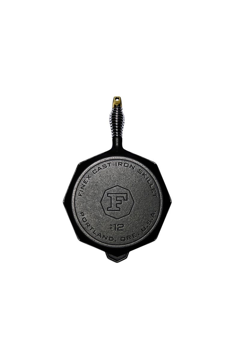 FINEX Cast Iron Skillet, 12-Inch, Without Lid, Alternate, color, Black