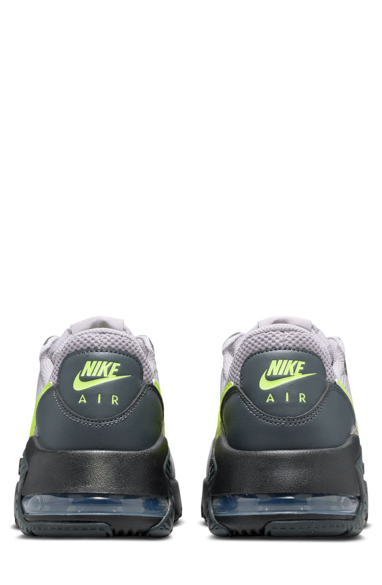 Nike Air Max Excee Sneaker, Alternate, color, Atmosphere Grey/ Neon Yellow