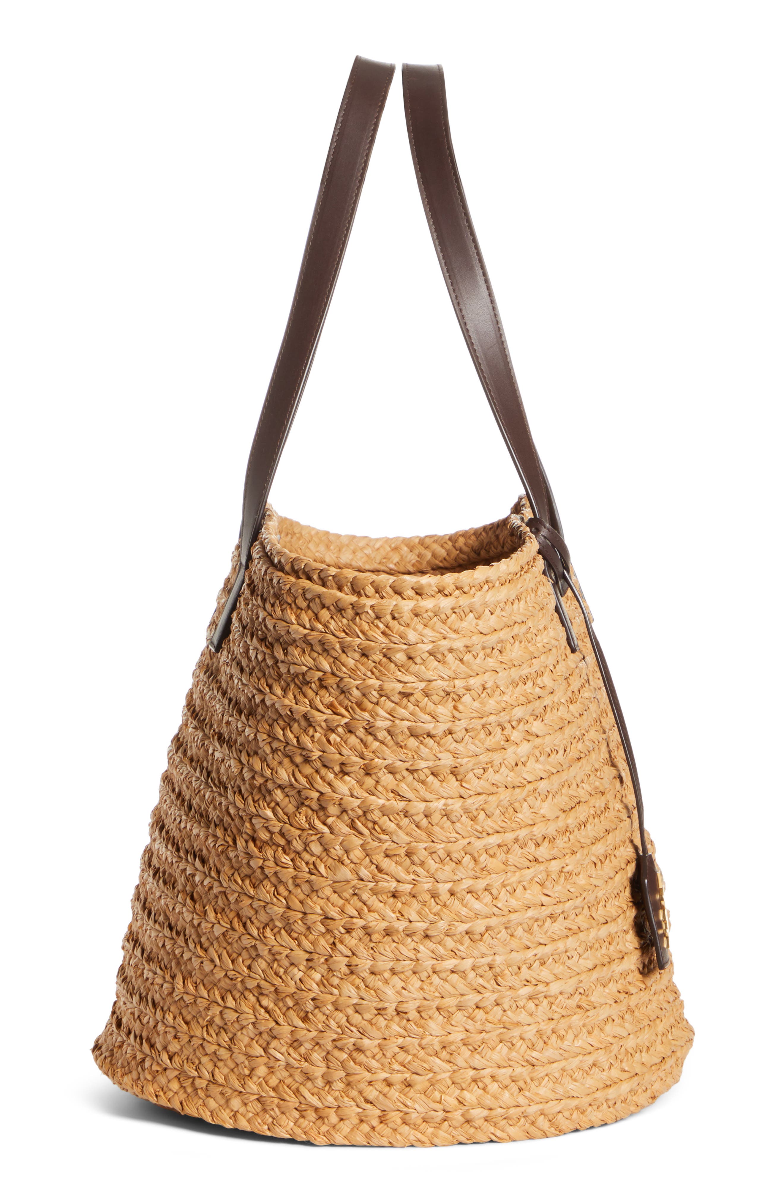 Saint Laurent Panier Basket Tote, Alternate, color, 