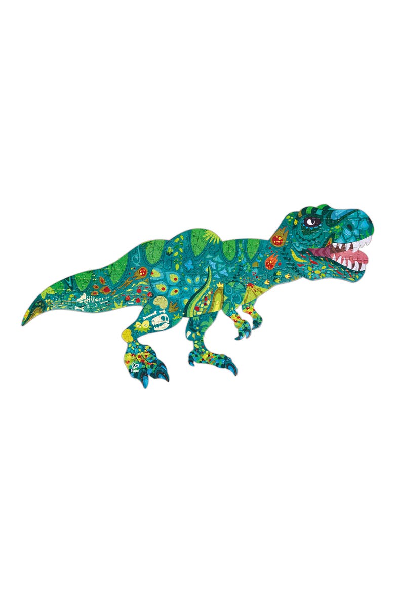 Dinosaur Shimmer 202-Piece Floor Puzzle, Alternate, color, MULTIPLECOLOR