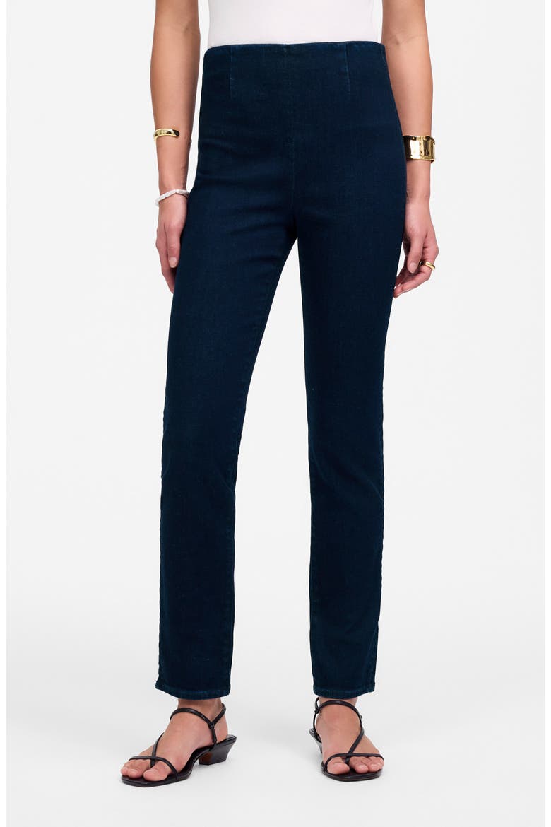 Slim Crop Denim Pants, Main, color, RINSE WASH
