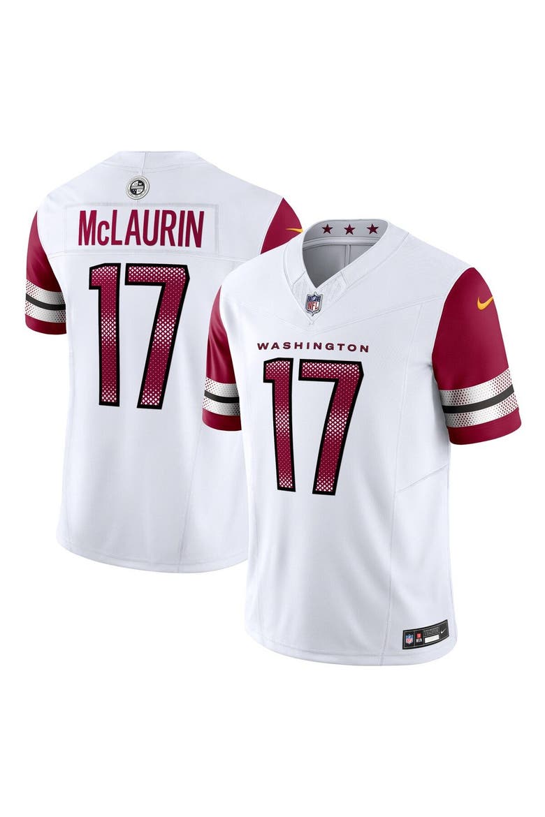 Men's Nike Terry McLaurin White Washington Commanders Vapor F.U.S.E. Limited Jersey, Main, color, White