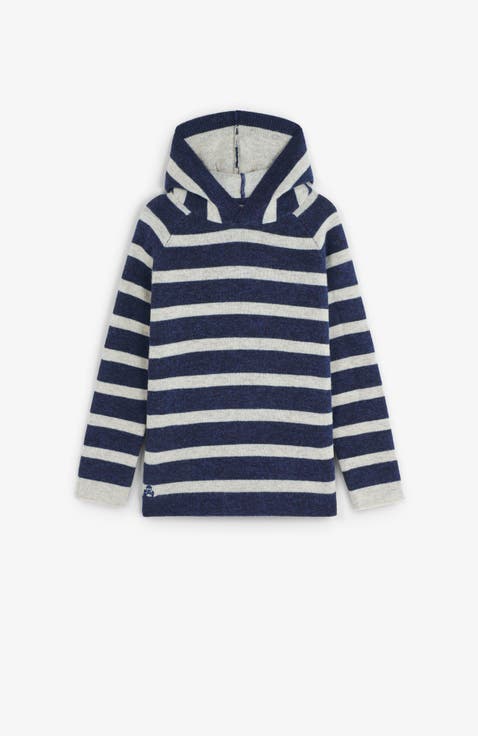 Stripes Hoodie Tricot Kids