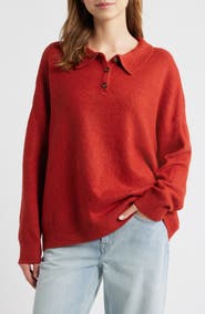 PacSun Jesse Knit Polo Sweater