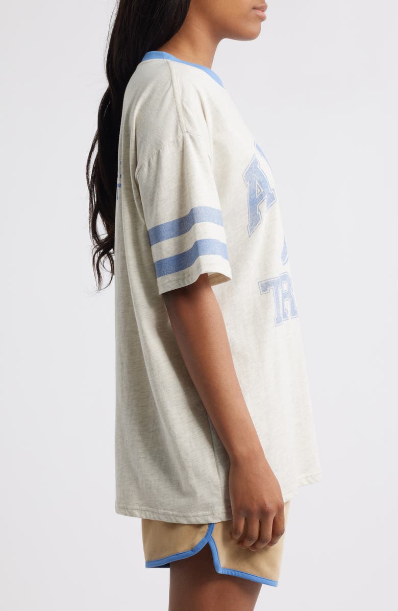 THE MAYFAIR GROUP Angel Track Cotton Graphic T-Shirt, Alternate, color, Grey