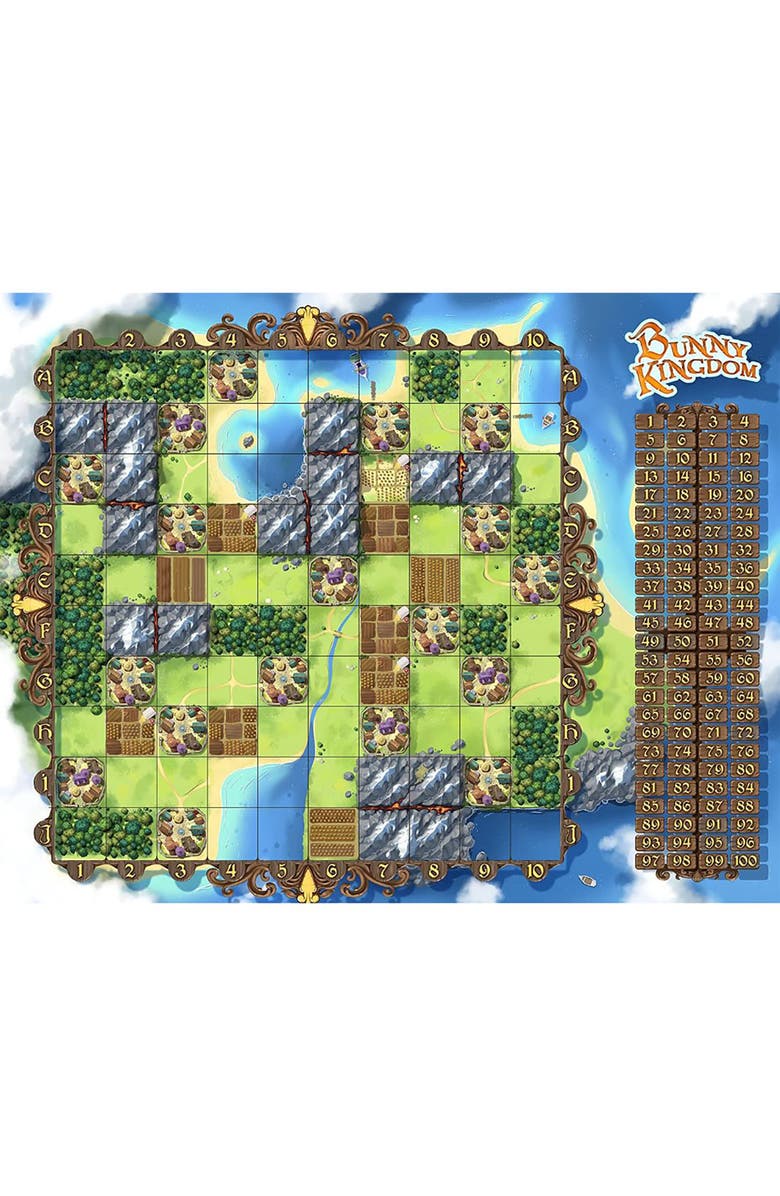 IELLO Bunny Kingdom Family Board Game, Ages 14+, Alternate, color, Multicolored