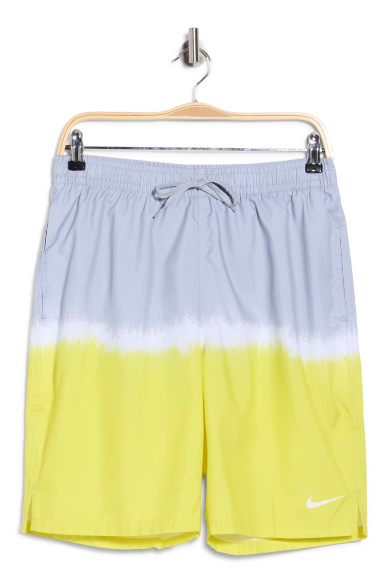 9-Inch Breaker Ocean Merge Swim Shorts, Alternate, color, SONIC YELLOW