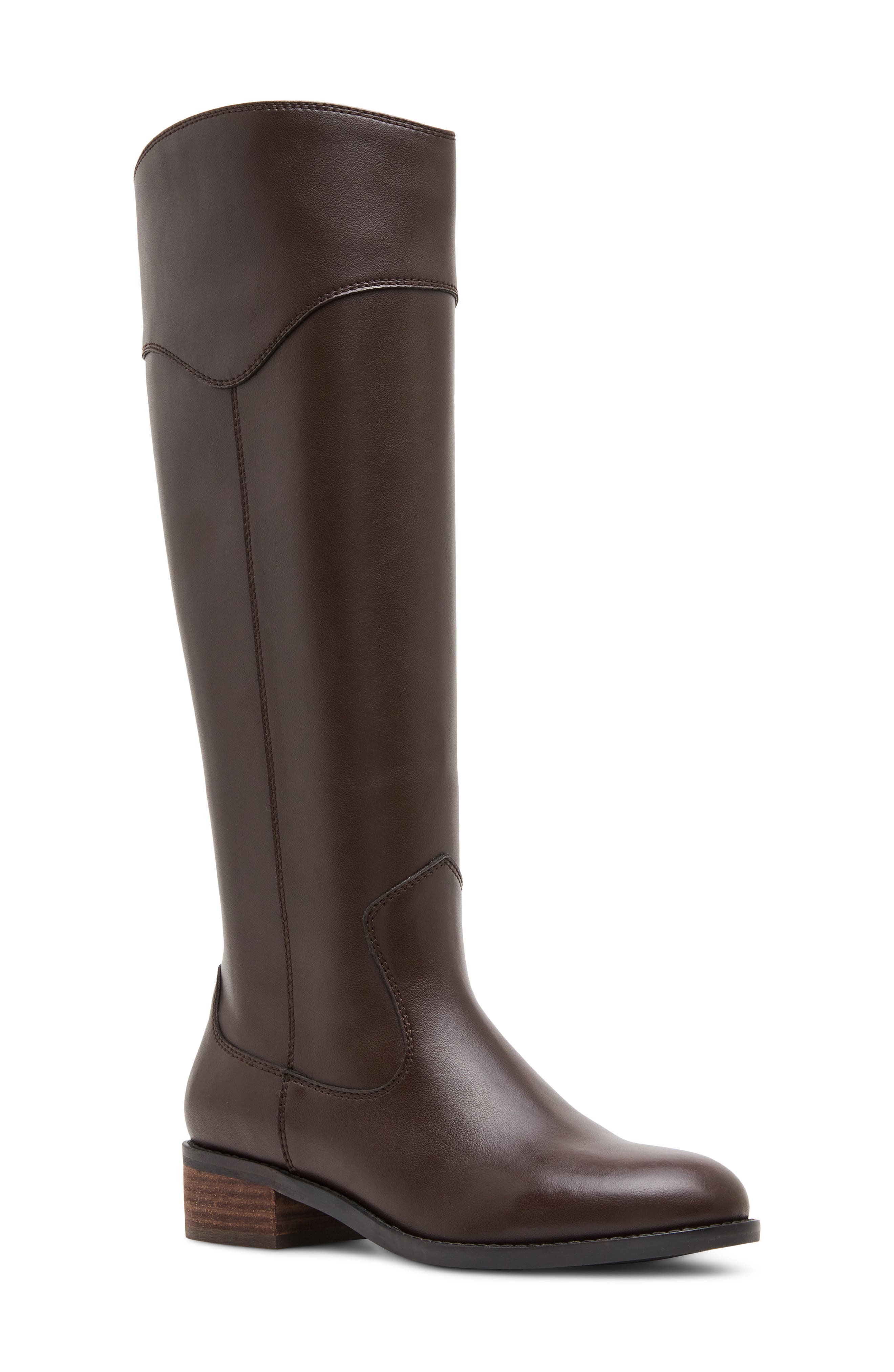 Cander Waterproof Leather Knee High Boot