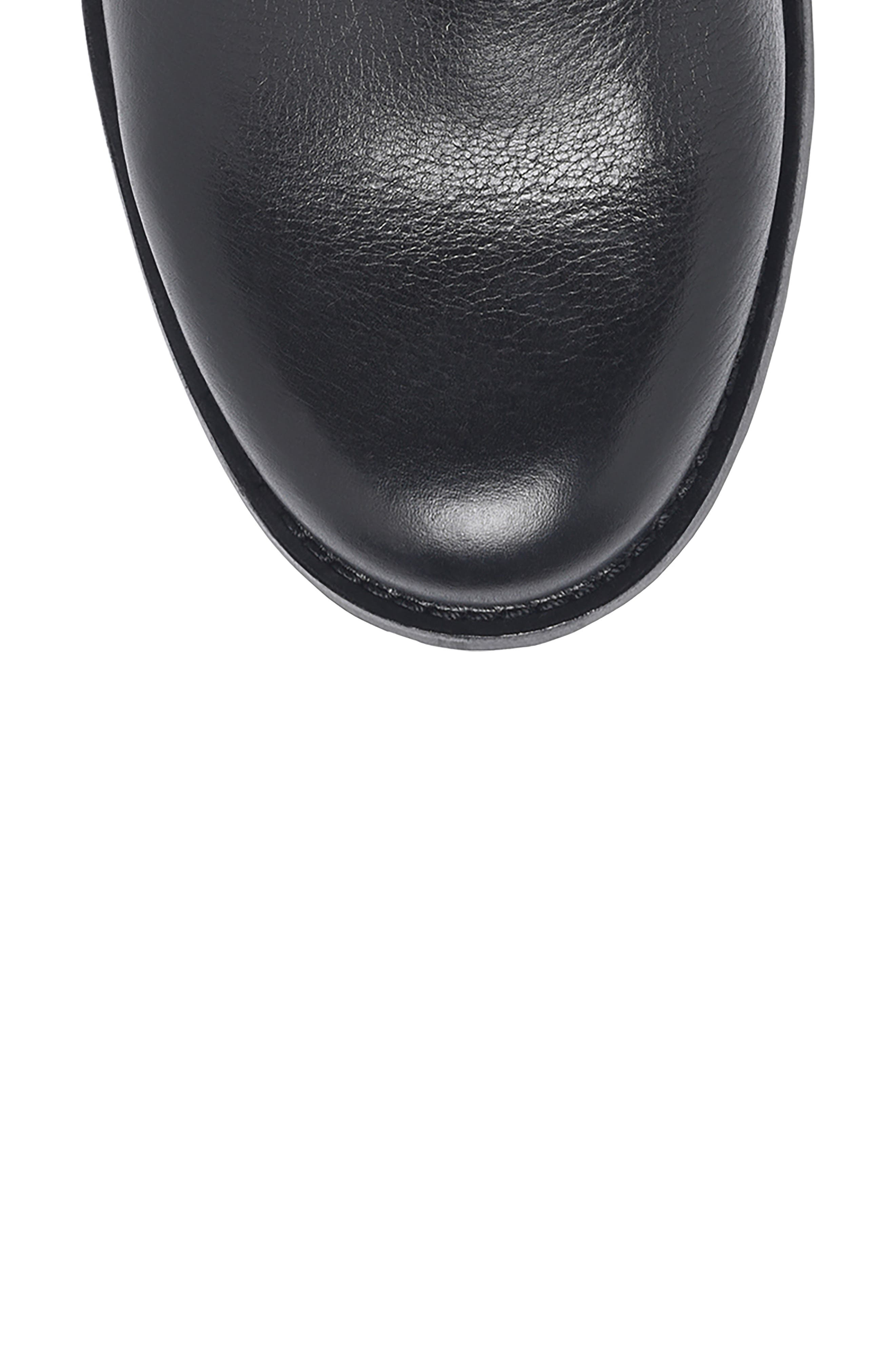 Söfft Brie Water Resistant Moto Bootie, Alternate, color, Black