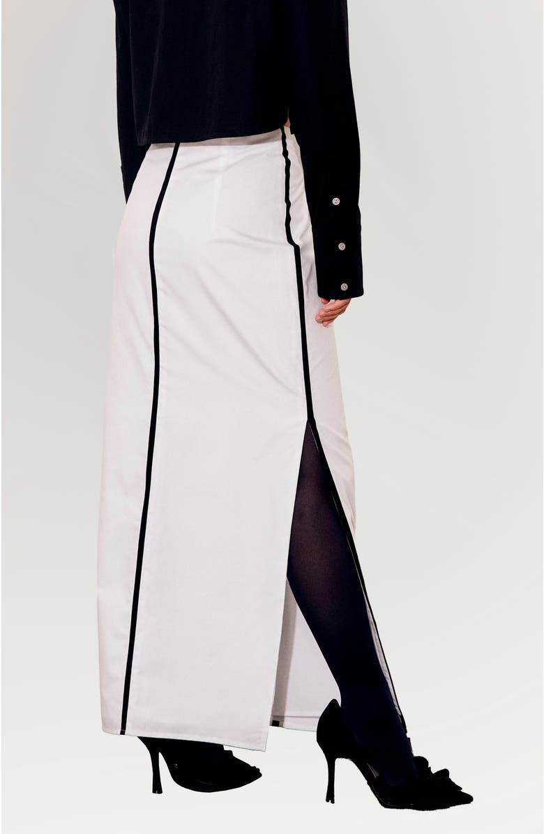 De Loreta Aminta Cotton Maxi Pencil Skirt, Alternate, color, 