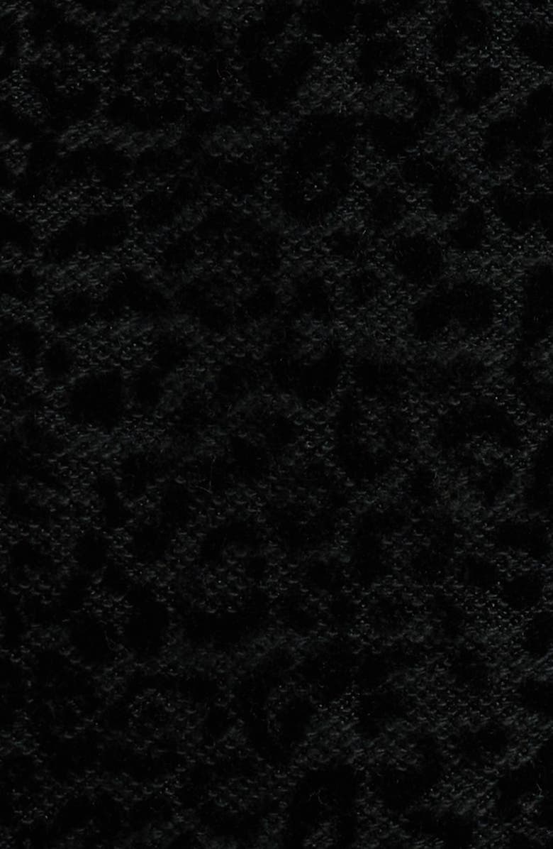 John Varvatos Haven Textured Leopard Spot Snap-Up Western Shirt, Alternate, color, 