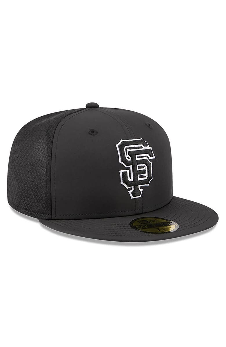 New Era Men's New Era Black San Francisco Giants 2026 Batting Practice 59FIFTY Fitted Hat, Alternate, color, Black