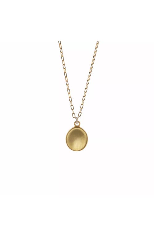 Uncommon Goods Worry Stone Pendant Necklace