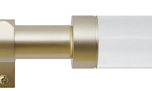 Dkny Liam Adjustable Curtain Rod In Gold