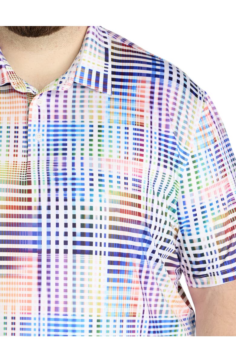 Robert Graham DXL Big & Tall  Wallis Polo Shirt, Alternate, color, 
