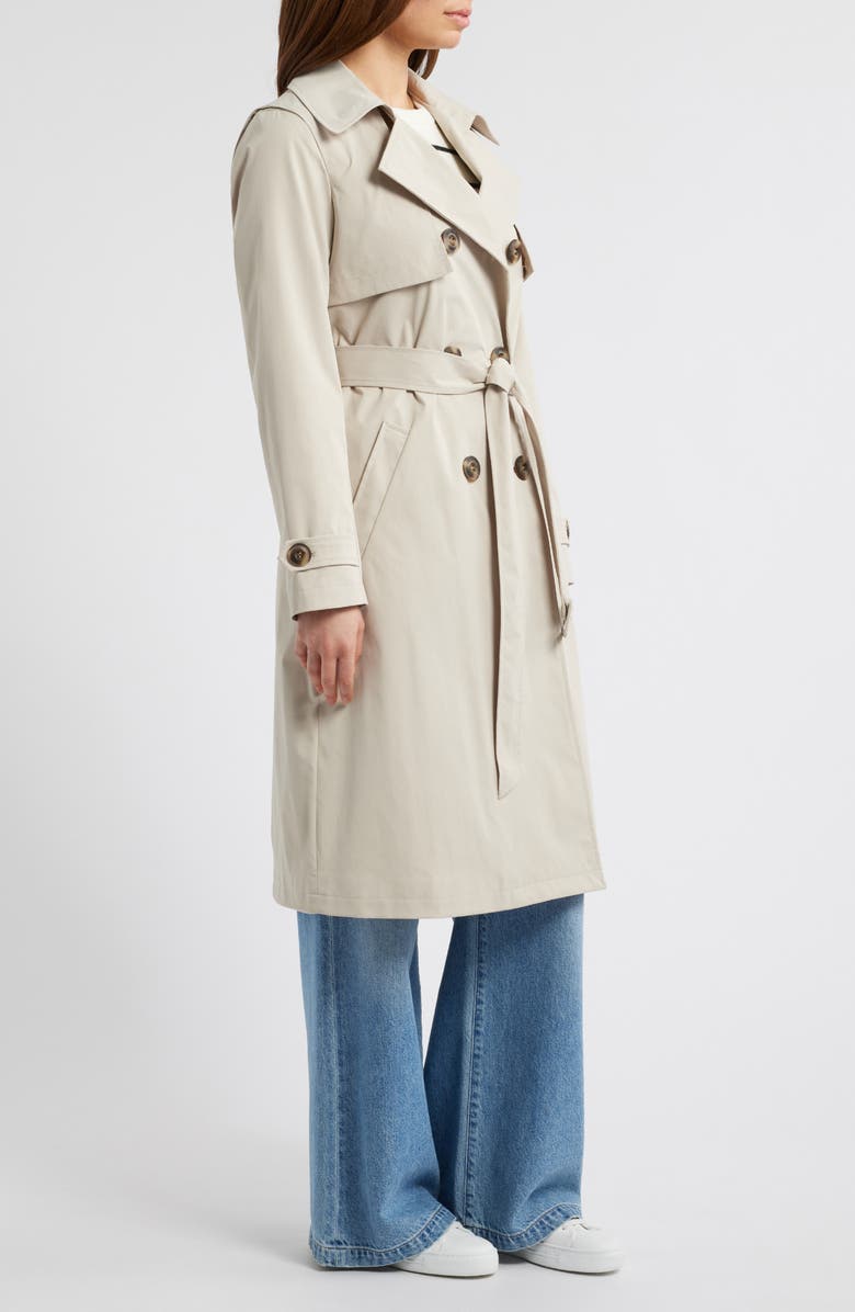 Sam Edelman Double Breasted Trench Coat, Alternate, color,