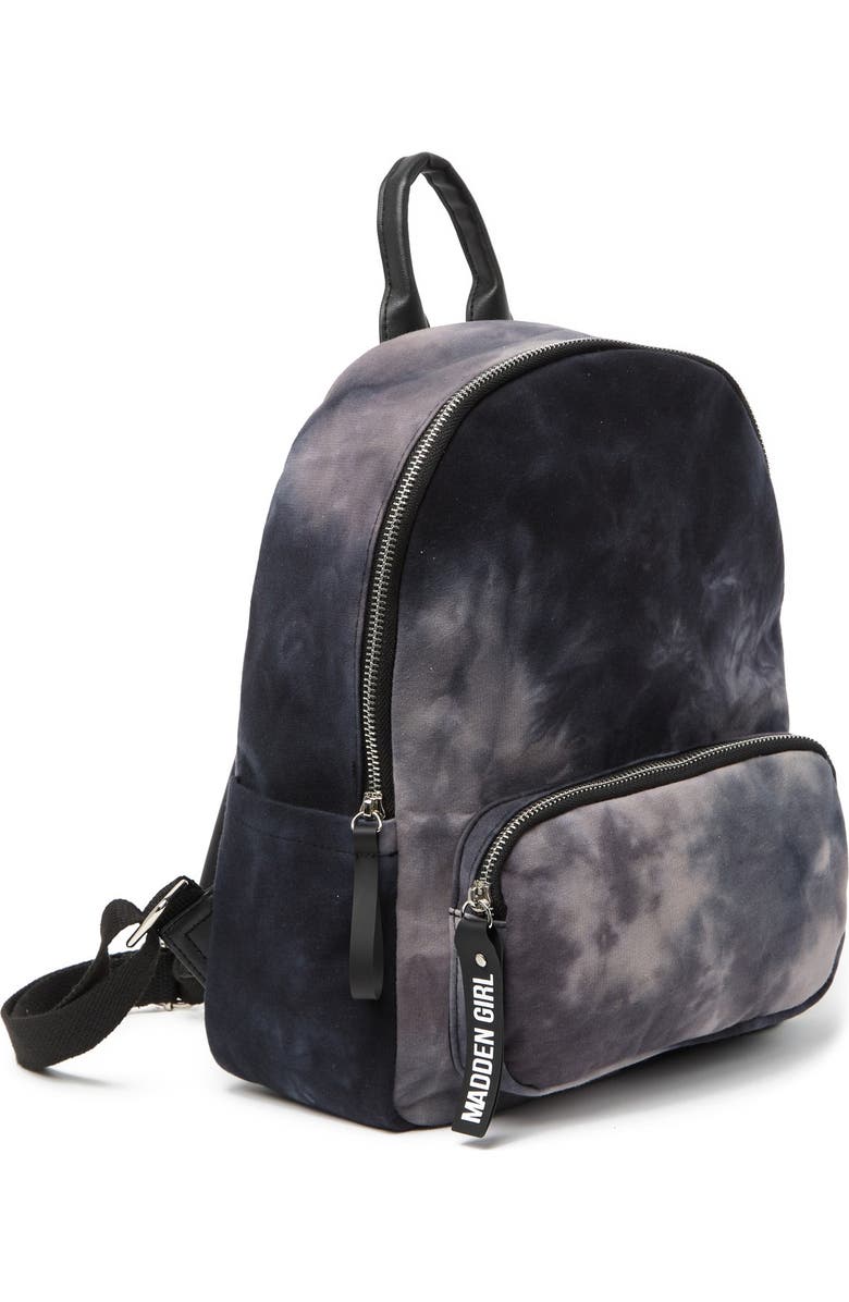 Madden Girl Tie-Dyed Jersey Mini Backpack, Alternate, color,