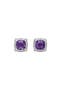 selected Silver Pave/ Amethyst
