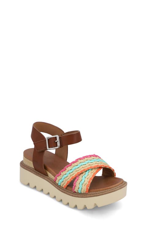 Kids' Zhella Platform Wedge Sandal (Little Kid & Big Kid)