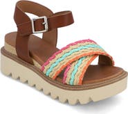 MIA Kids' Zhella Platform Wedge Sandal