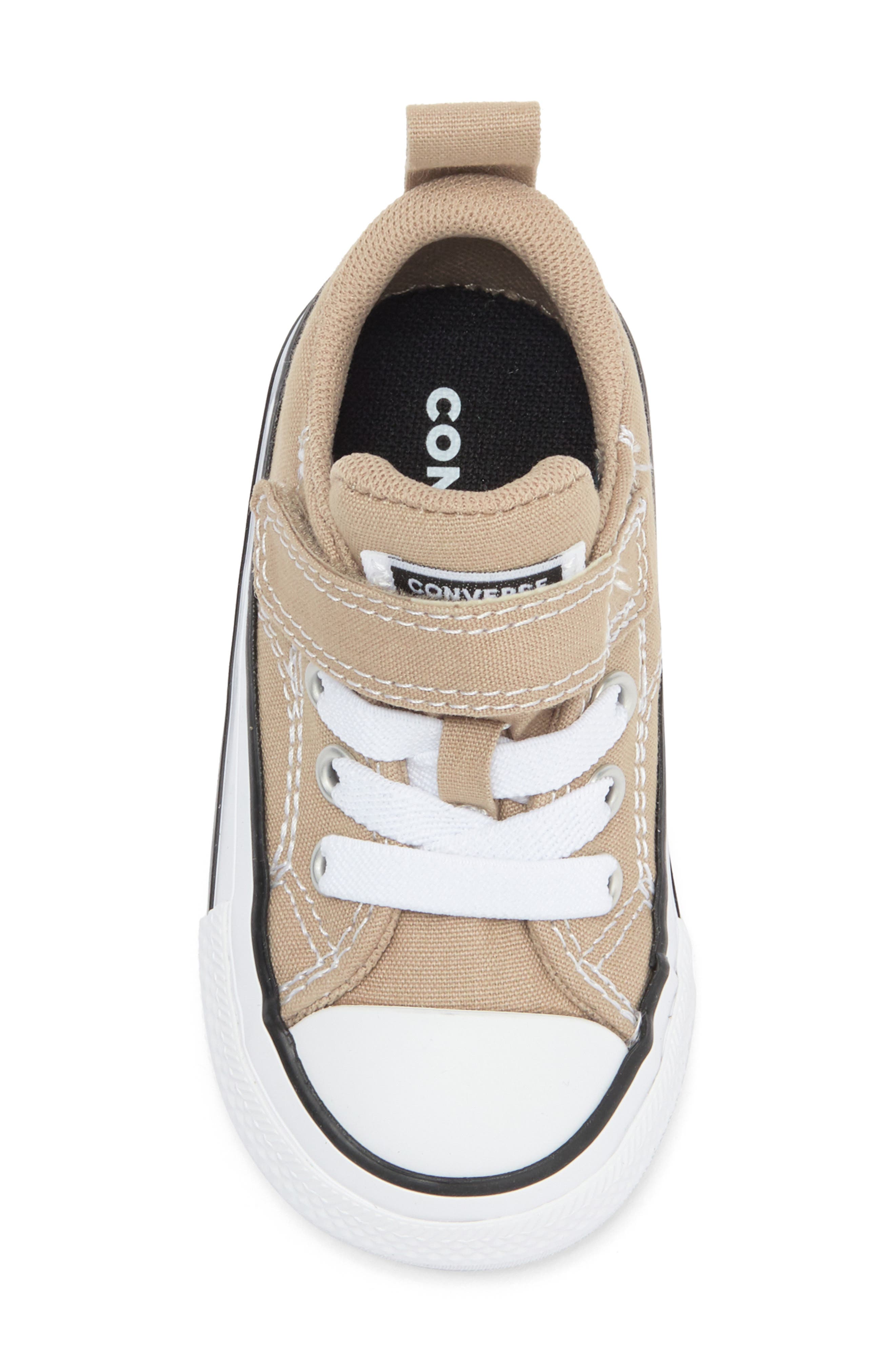 Converse Kids' Chuck Taylor All Star Malden Street 1V OX Canvas Low Top Sneaker, Alternate, color, Vintage Cargo