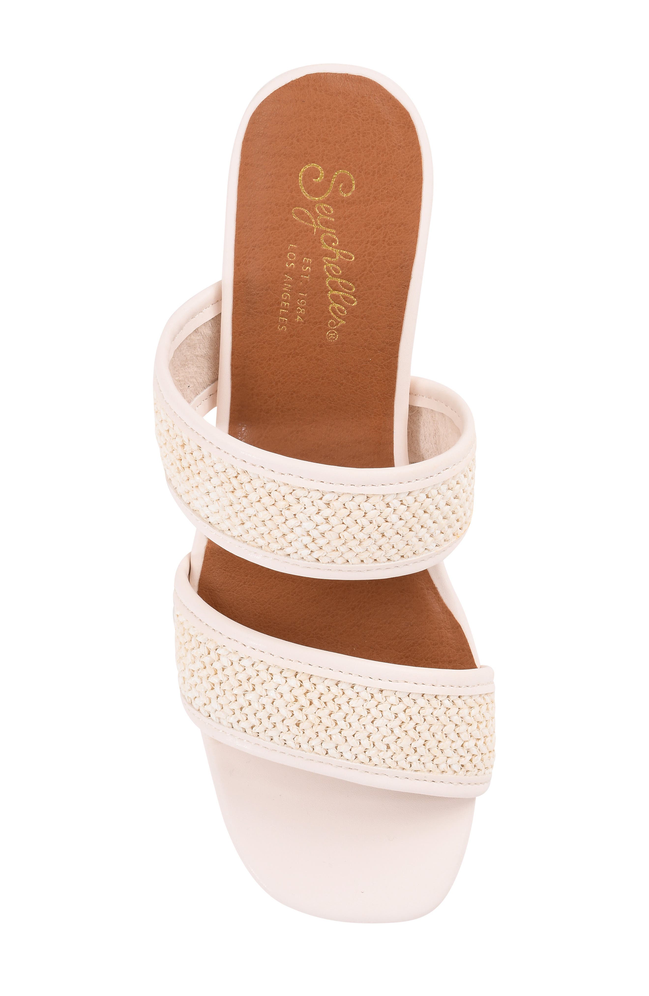 Aurora Slide Sandal, Alternate, color, OFF WHITE