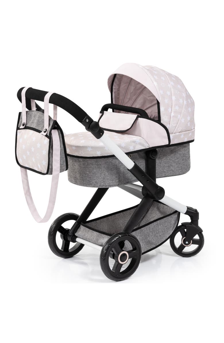 Bayer Design Pram Xeo, For Dolls Up to 18", Ages 3+, Main, color, Gray