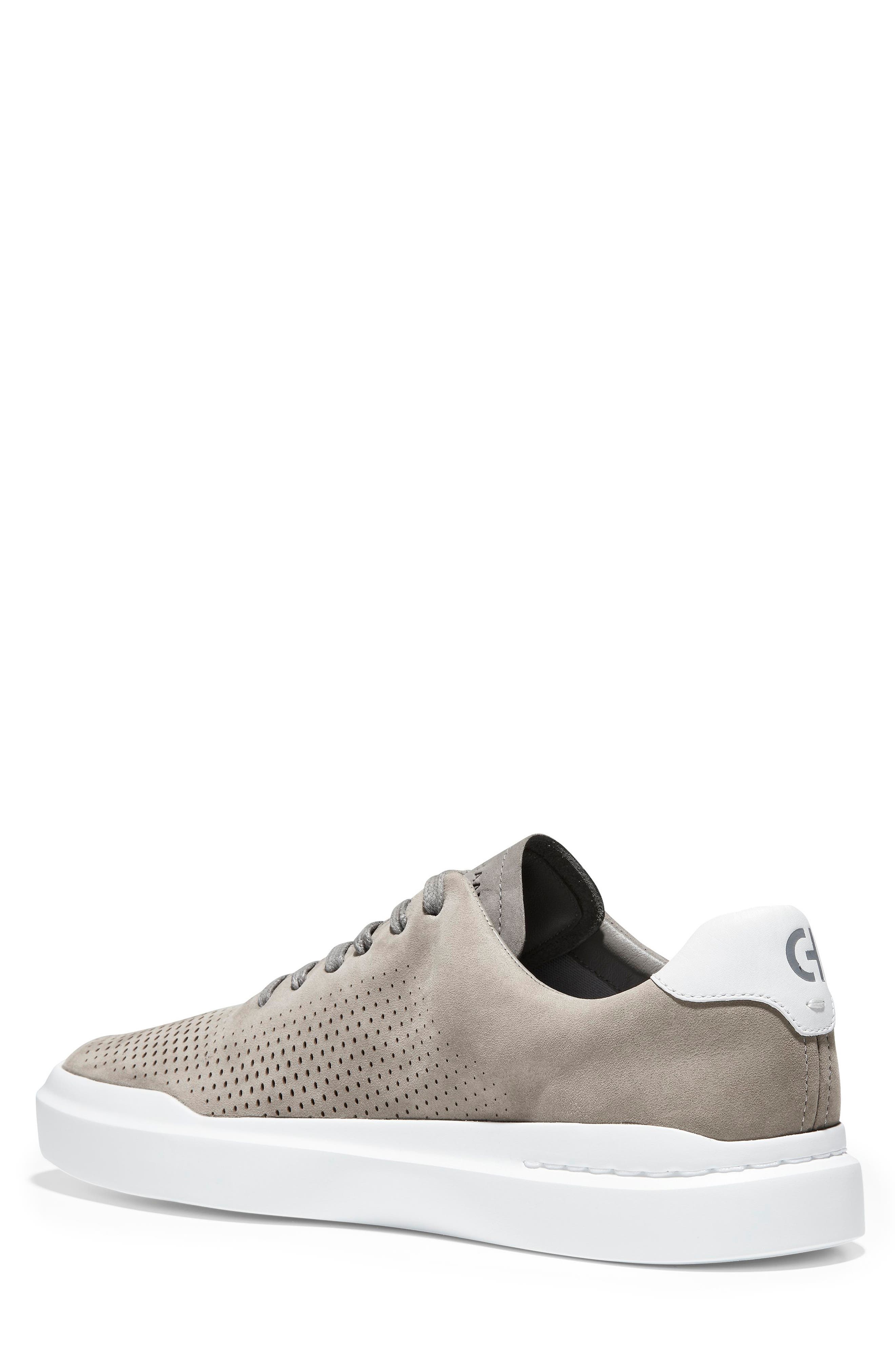 GrandPro Rally Sneaker, Alternate, color, IRONSTONE/ OPTIC WHITE NUBUCK