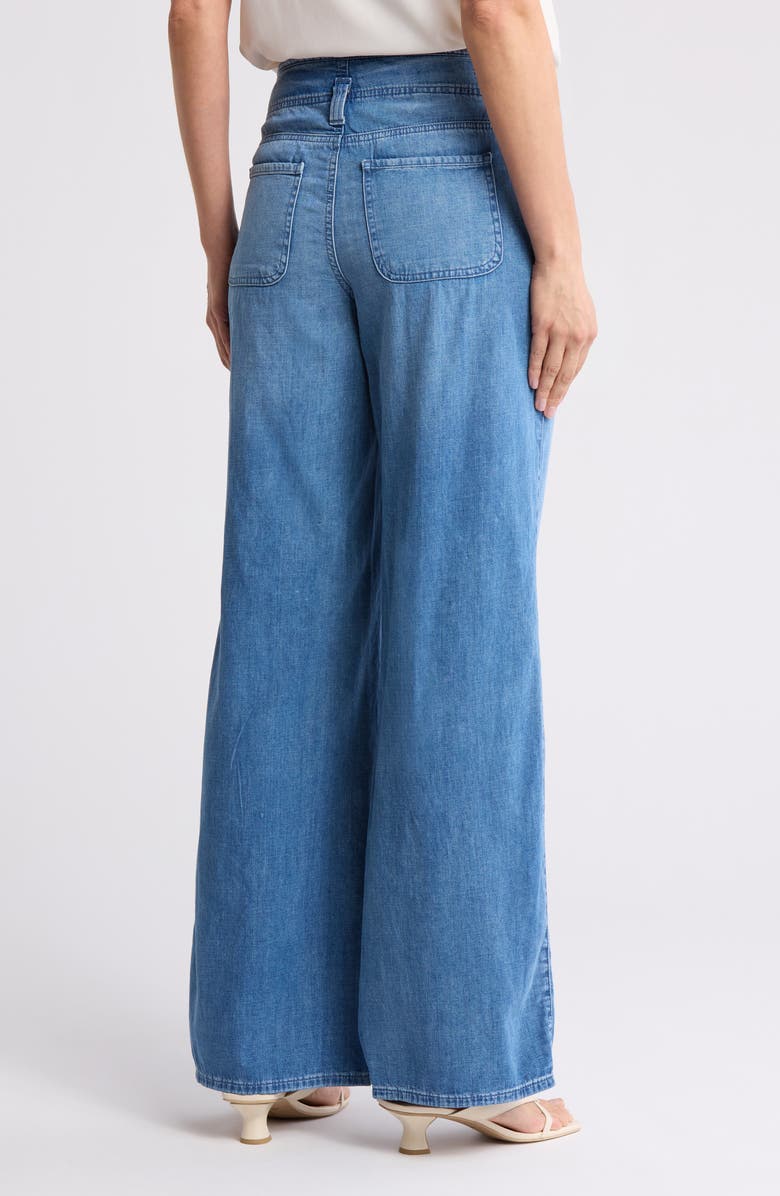 NYDJ Teresa High Waist Wide Leg Clean Hem Jeans, Alternate, color, 