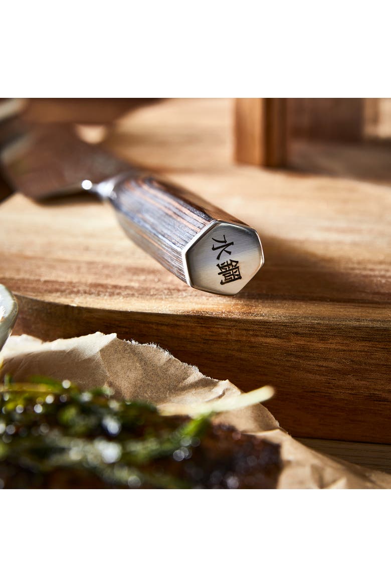 Damashiro EMPEROR® 3-Piece Santoku Set, Alternate, color, Silver