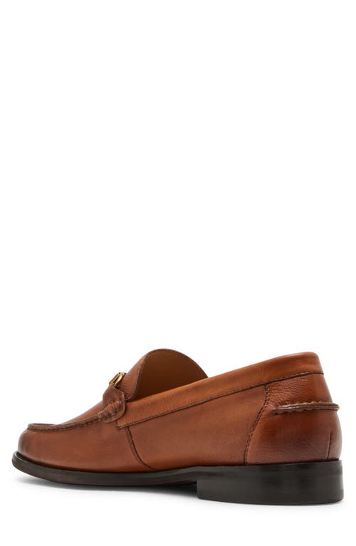 Steve Madden Alfio Bit Loafer In Tan Leather