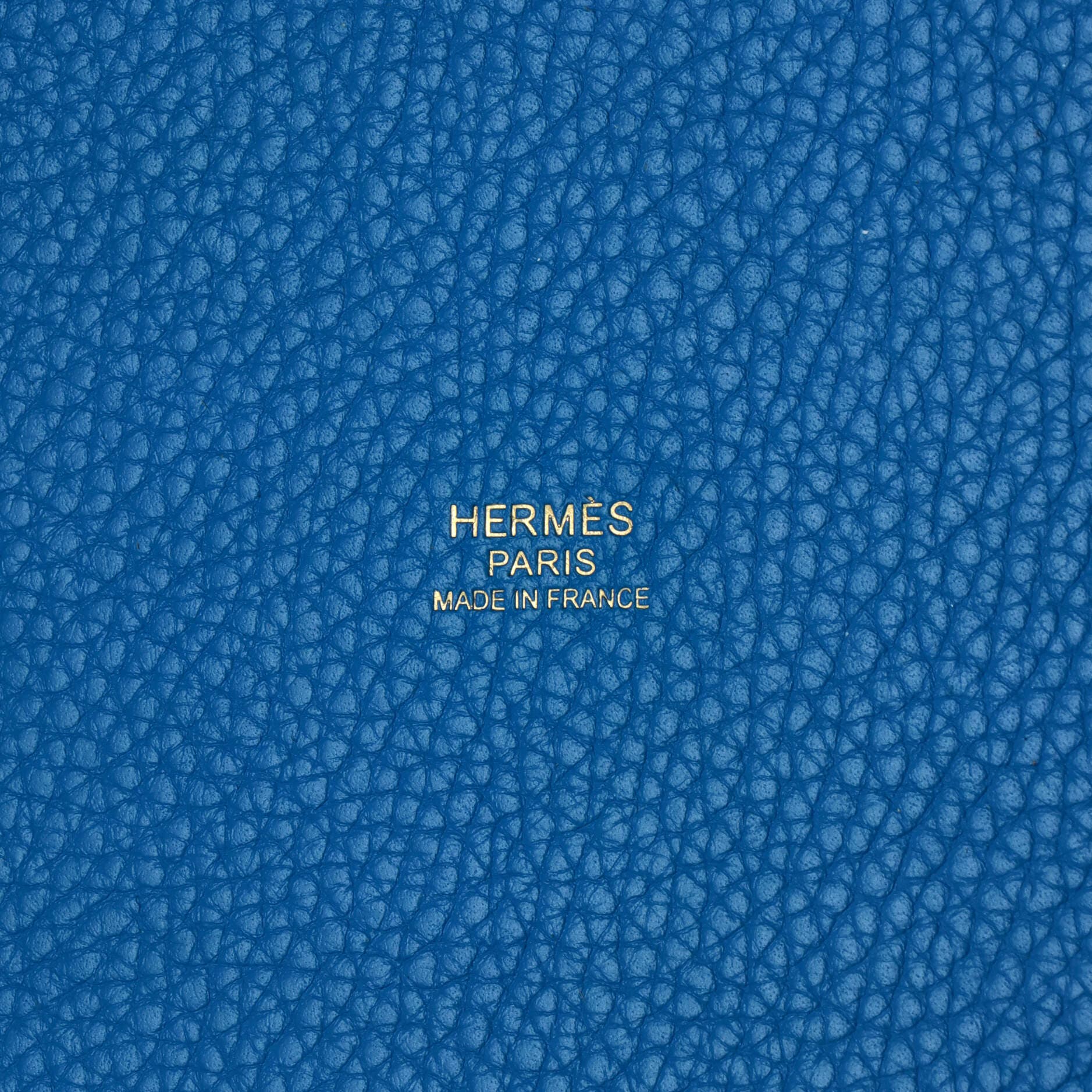 Pre-Owned Hermes Picotin Lock Bag Clemence MM, Alternate, color, Bleu Zanzibar