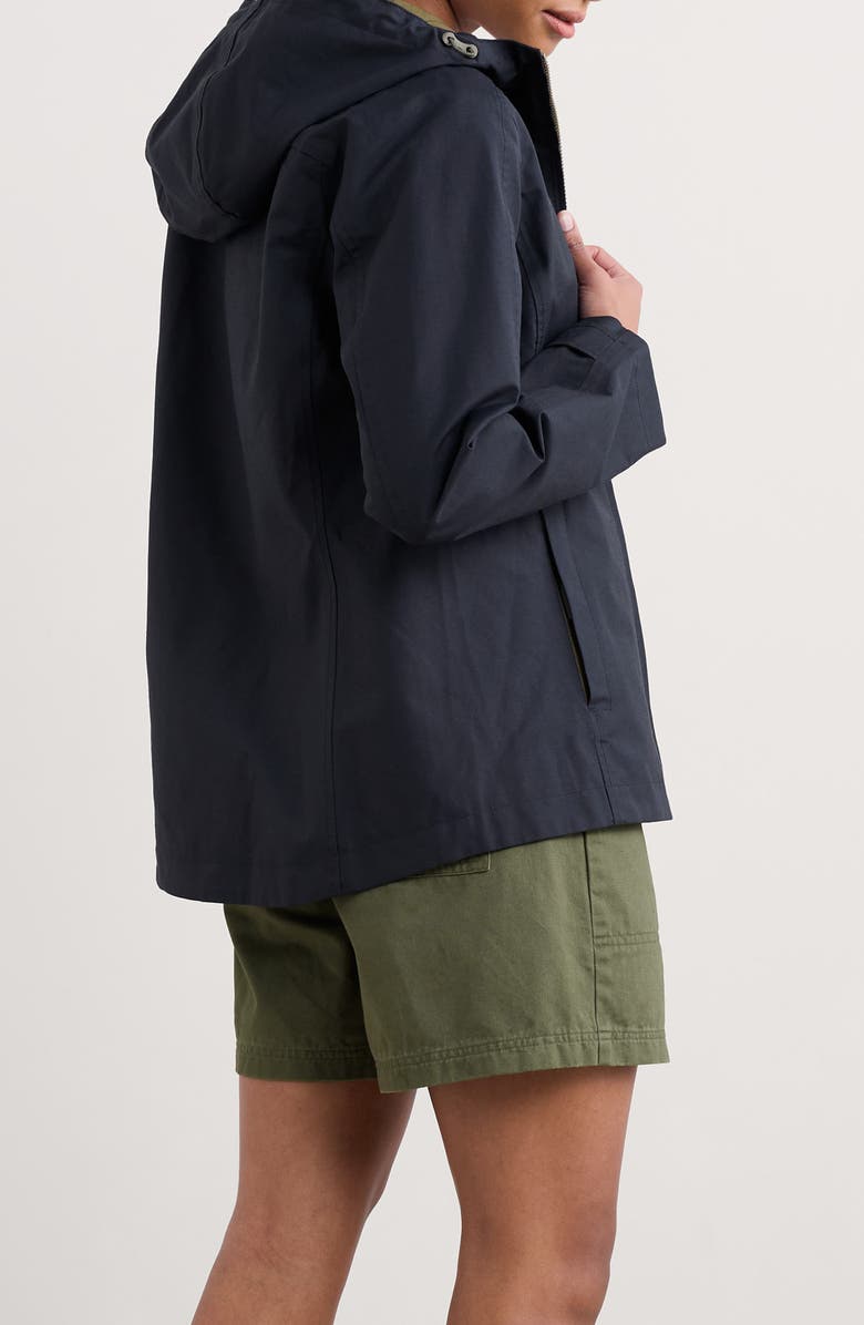 Seasalt Cornwall Waterway Hooded Waterproof Jacket, Alternate, color, Inkwell