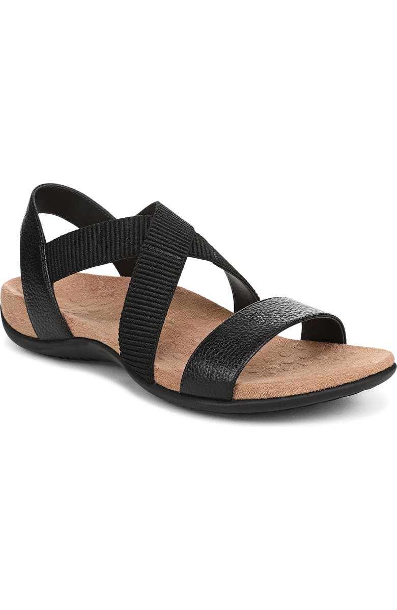 Vionic Raina Slingback Sandal, Main, color, Black