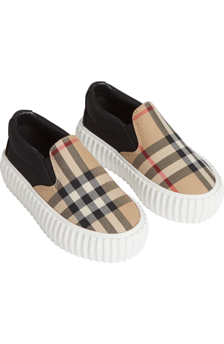 Burberry Erwin Slip-On Sneakers, Alternate, color,