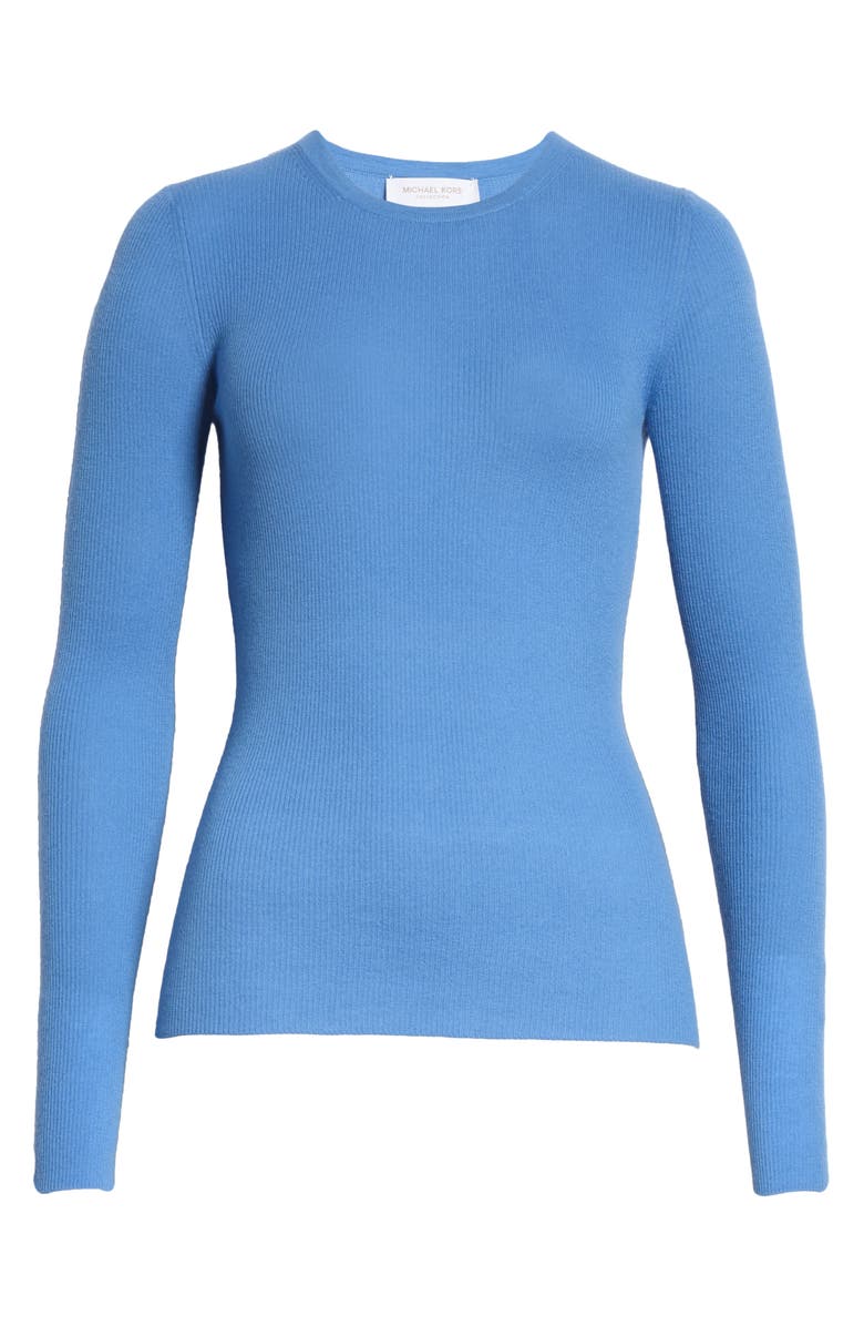 Michael Kors Collection Crewneck Cashmere Sweater, Alternate, color, 