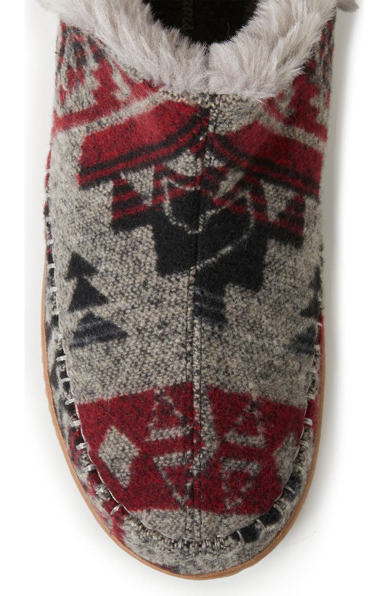 DEARFOAMS Brix Faux Fur Lined Slipper, Alternate, color,