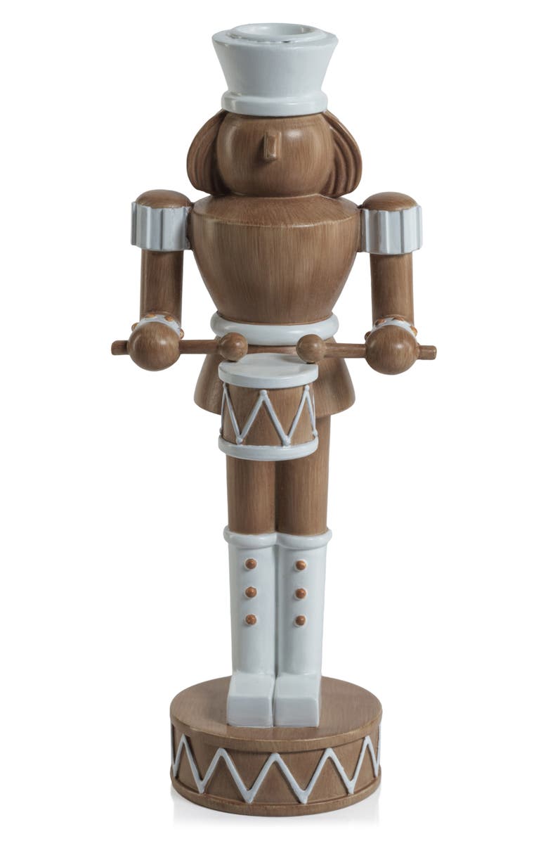 Zodax Gelsey 9.75-Inch Nutcracker, Main, color, Brown