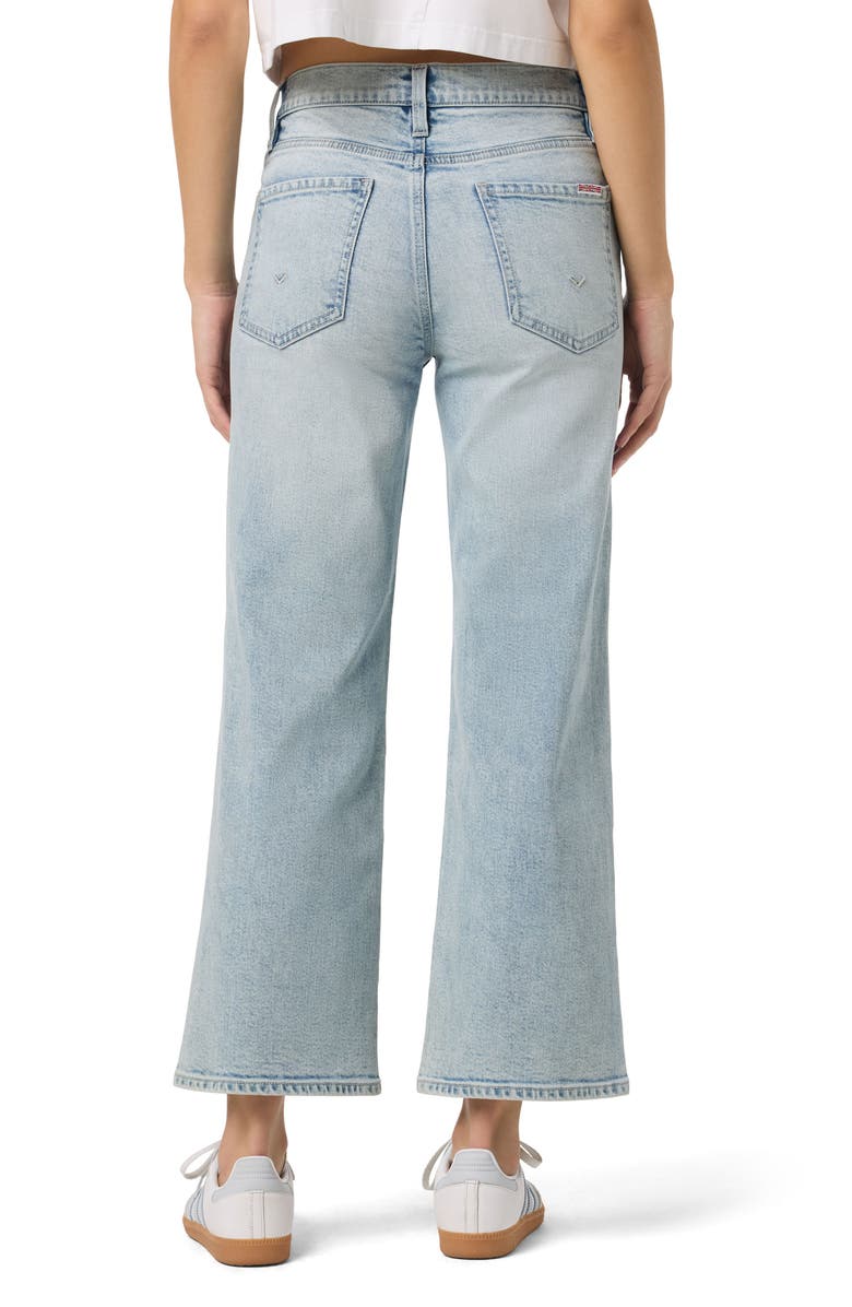 Hudson Jeans Rosalie Wide Leg Ankle Jeans, Alternate, color, Napa