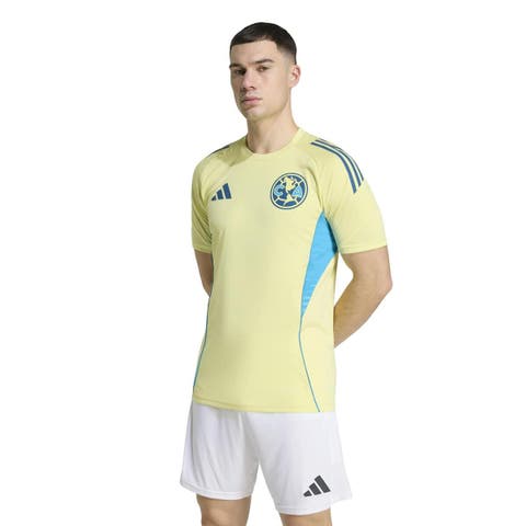Men's adidas Yellow Club America Tiro 2025/26 AEROREADY Training Jersey