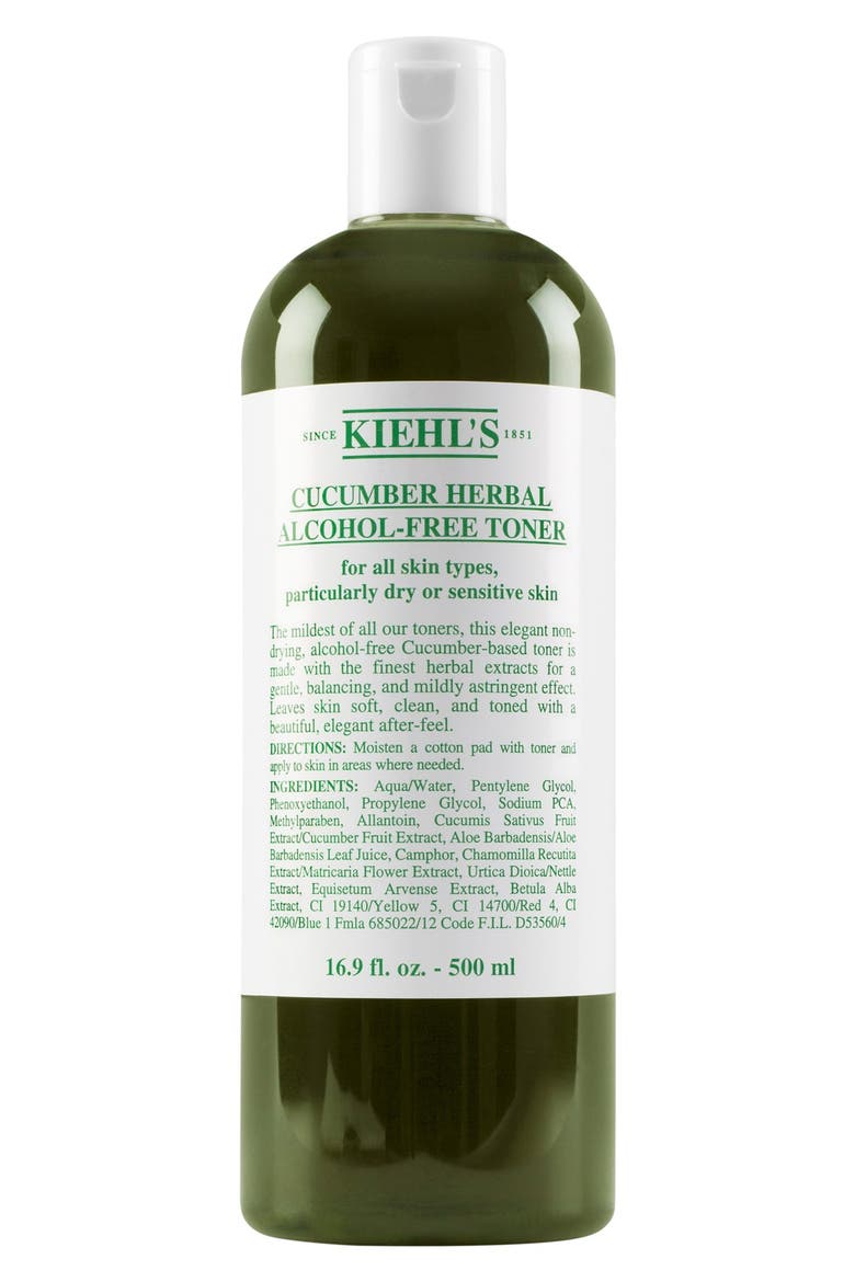 Cucumber Herbal Alcohol-Free Toner, Alternate, color, NO COLOR