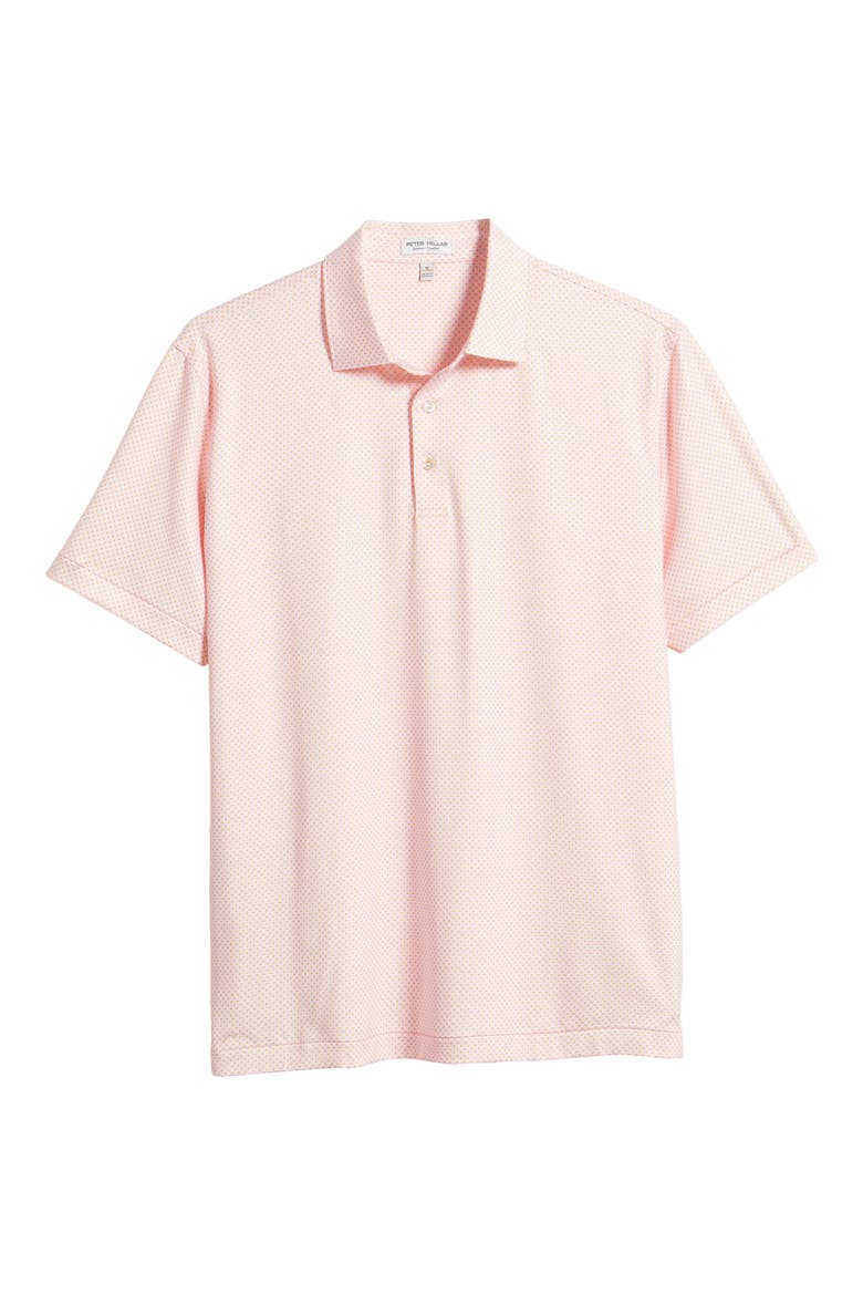 Circle Geo Pint Performance Golf Polo, Alternate, color, PALMER PINK